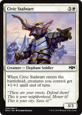 Civic Stalwart - Ravnica Allegiance
