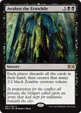 Awaken the Erstwhile - Ravnica Allegiance