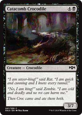 Catacomb Crocodile - Ravnica Allegiance