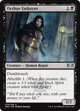 Orzhov Enforcer - Ravnica Allegiance