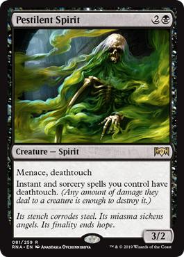 Pestilent Spirit - Ravnica Allegiance