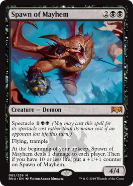 Spawn of Mayhem - Ravnica Allegiance