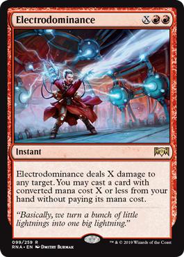 Electrodominance - Ravnica Allegiance