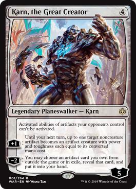 Karn, the Great Creator - War of the Spark