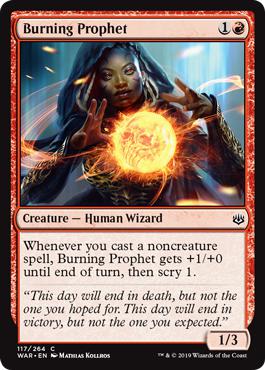 Burning Prophet - War of the Spark