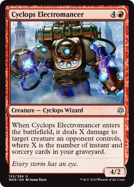 Cyclops Electromancer - War of the Spark