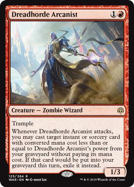 Dreadhorde Arcanist - War of the Spark