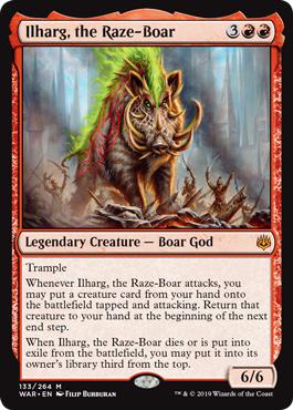 Ilharg, the Raze-Boar - War of the Spark