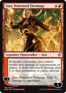 Jaya, Venerated Firemage - War of the Spark