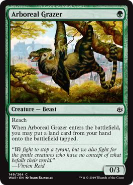 Arboreal Grazer - War of the Spark