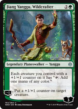 Jiang Yanggu, Wildcrafter - War of the Spark