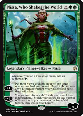 Nissa, Who Shakes the World - War of the Spark