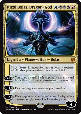 Nicol Bolas, Dragon-God - War of the Spark