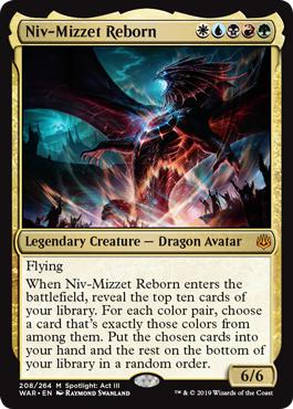 Niv-Mizzet Reborn - War of the Spark
