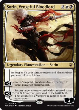 Sorin, Vengeful Bloodlord - War of the Spark