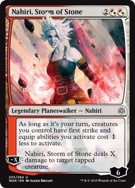 Nahiri, Storm of Stone - War of the Spark