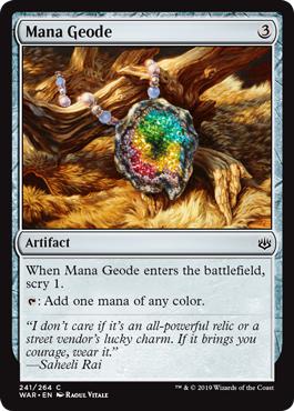 Mana Geode - War of the Spark