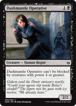 Duskmantle Operative - War of the Spark