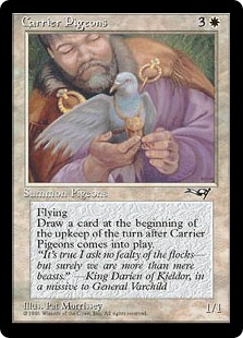 Carrier Pigeons - Alliances