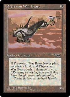 Phyrexian War Beast - Alliances