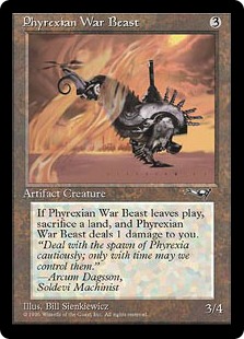 Phyrexian War Beast - Alliances