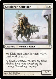 Kjeldoran Outrider - Coldsnap