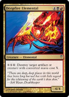 Deepfire Elemental - Coldsnap