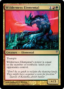 Wilderness Elemental - Coldsnap