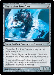 Phyrexian Ironfoot - Coldsnap