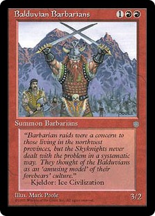 Balduvian Barbarians - Ice Age