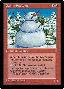 Goblin Snowman - Ice Age