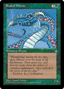 Scaled Wurm - Ice Age