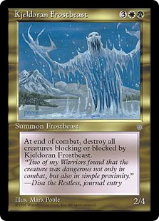 Kjeldoran Frostbeast - Ice Age