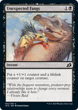 Unexpected Fangs - Ikoria: Lair of Behemoths