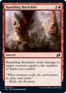 Rumbling Rockslide - Ikoria: Lair of Behemoths
