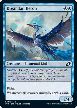 Dreamtail Heron - Ikoria: Lair of Behemoths