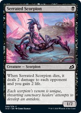 Serrated Scorpion - Ikoria: Lair of Behemoths