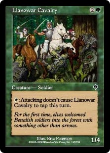 Llanowar Cavalry - Invasion
