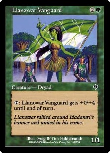 Llanowar Vanguard - Invasion