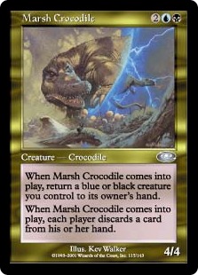Marsh Crocodile - Planeshift