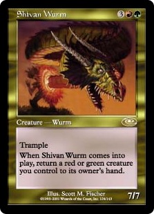 Shivan Wurm - Planeshift