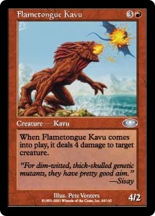 Flametongue Kavu - Planeshift