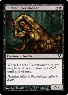 Undead Executioner - Avacyn Restored