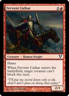 Fervent Cathar - Avacyn Restored