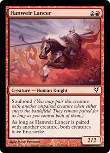 Hanweir Lancer - Avacyn Restored