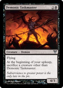 Demonic Taskmaster - Avacyn Restored