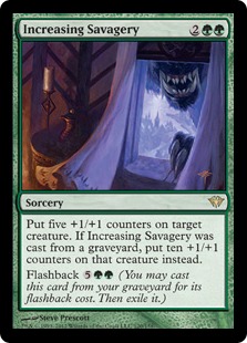 Increasing Savagery - Dark Ascension