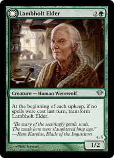 Lambholt Elder -> Silverpelt Werewolf - Dark Ascension