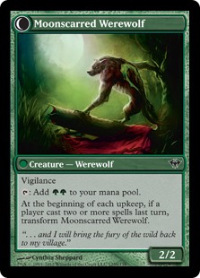 Moonscarred Werewolf - Dark Ascension