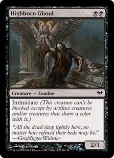 Highborn Ghoul - Dark Ascension